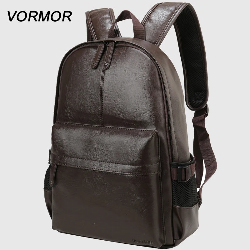 Casual Leather Backpack