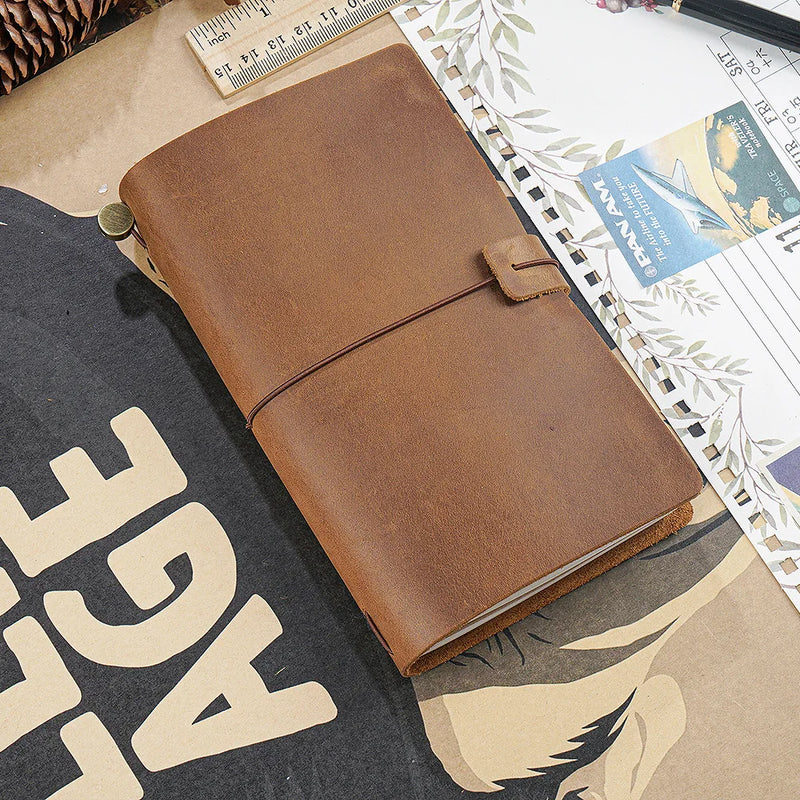 100% Genuine Leather Traveler's Diary