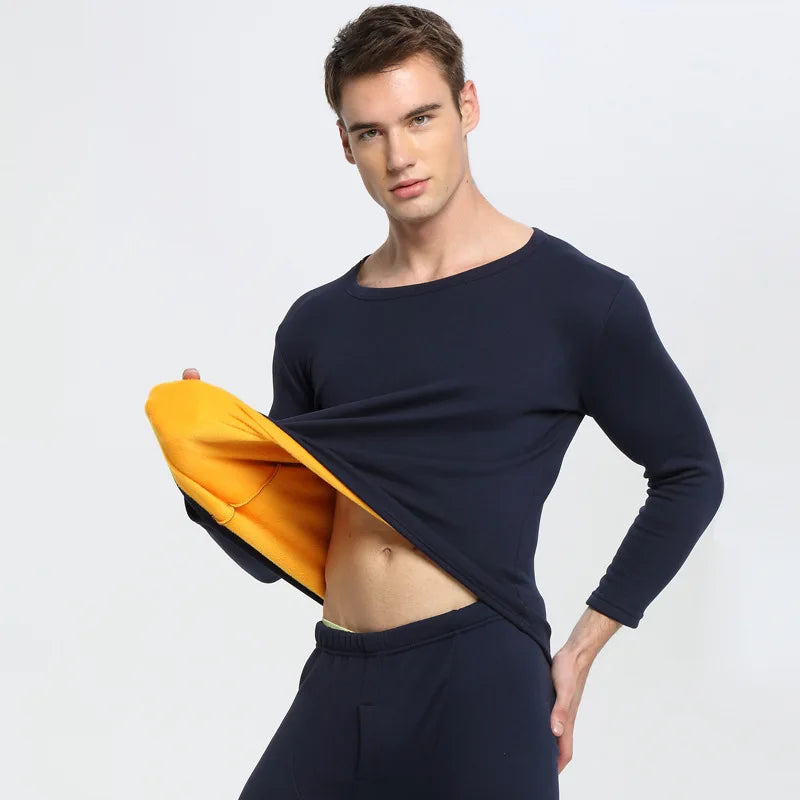 Fleece Lined Thermal Underwear Set