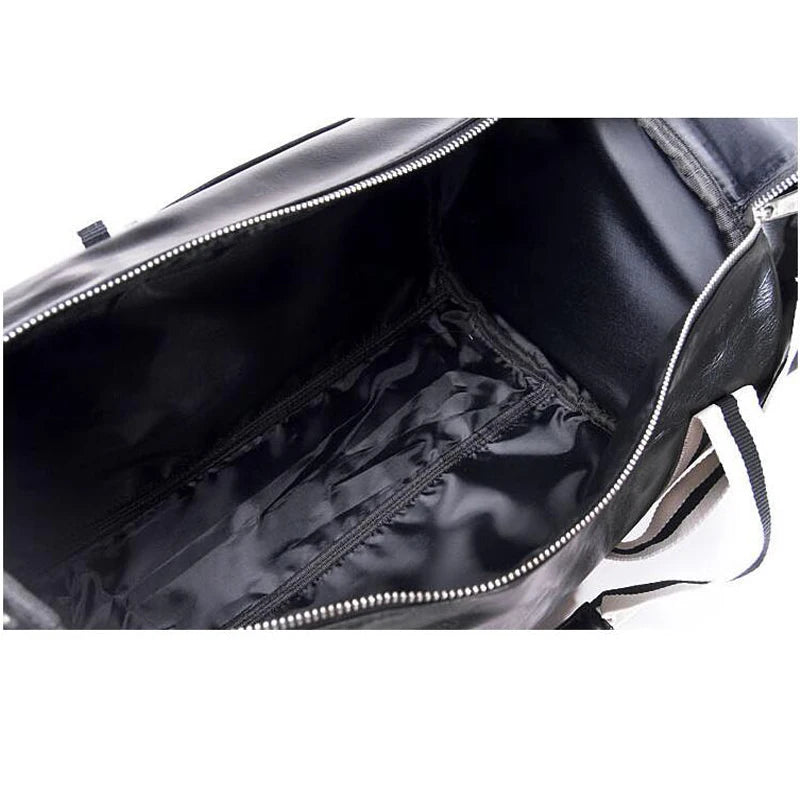 Waterproof PU Leather Travel Bag