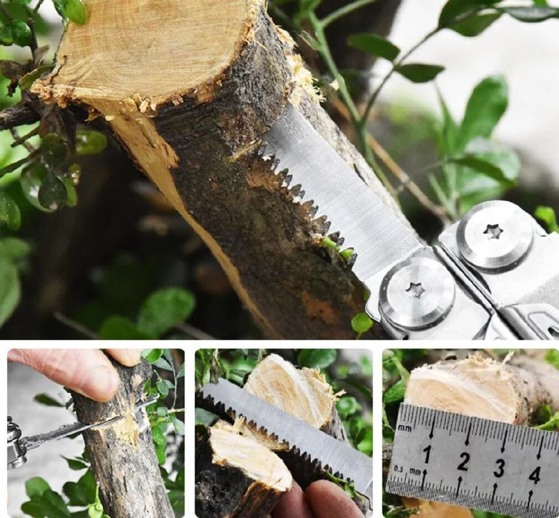 Multifunctional 7CR17MOV Folding Knife