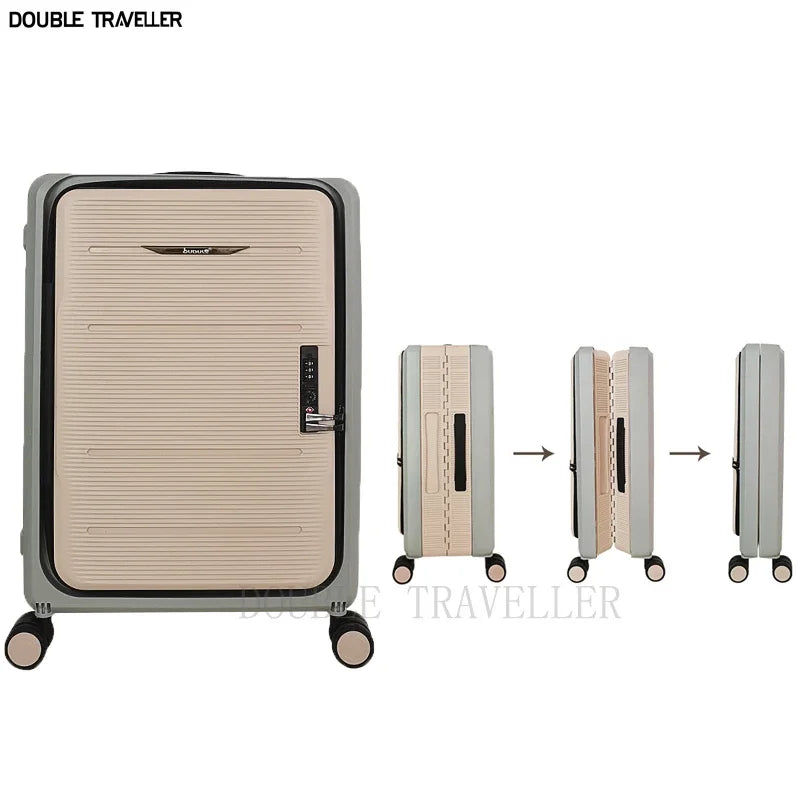 XQ 20 Inch Foldable Travel Suitcase