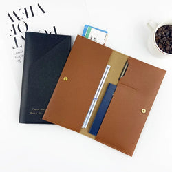 Travel Passport Wallet  Tri-fold Document Organizer